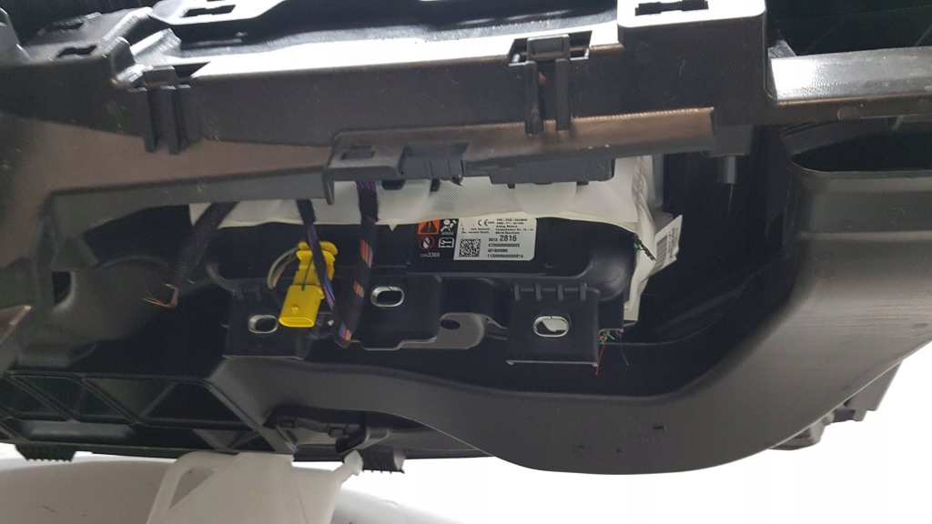 фото №9, Opel astra k приборная панель приборная консоль подушка безопасности ремни оригинал eu europa