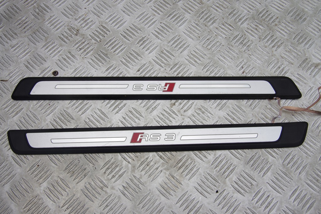 фото №1, Накладки пороговые подсвечиваемые audi rs3 8v 8v5