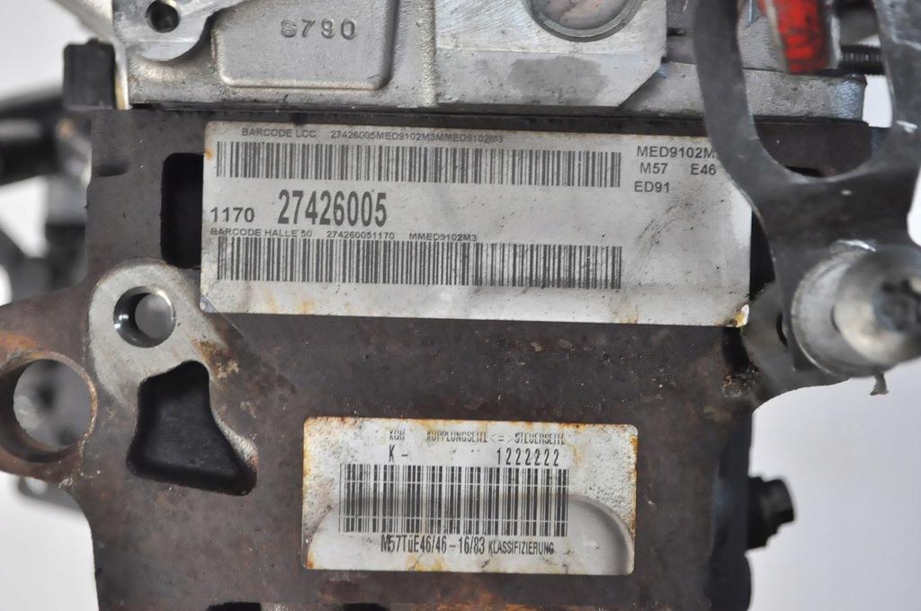 фото №8, Bmw e46 330d 3.0d 150kw 204km двигун m57d30 306d2 m57tue 270 tys km