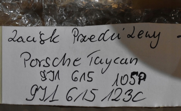 фото №5, Idealny суппорт тормозной передний левый porsche taycan 1