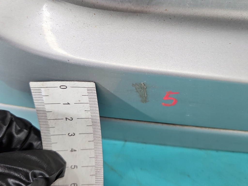 фото №10, Кришка багажника багажника задня nissan almera n16 sedan 4d сріблястий