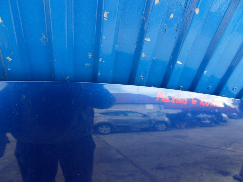 фото №8, Mazda 6 i lift gg gy 05-07 капот передняя перед