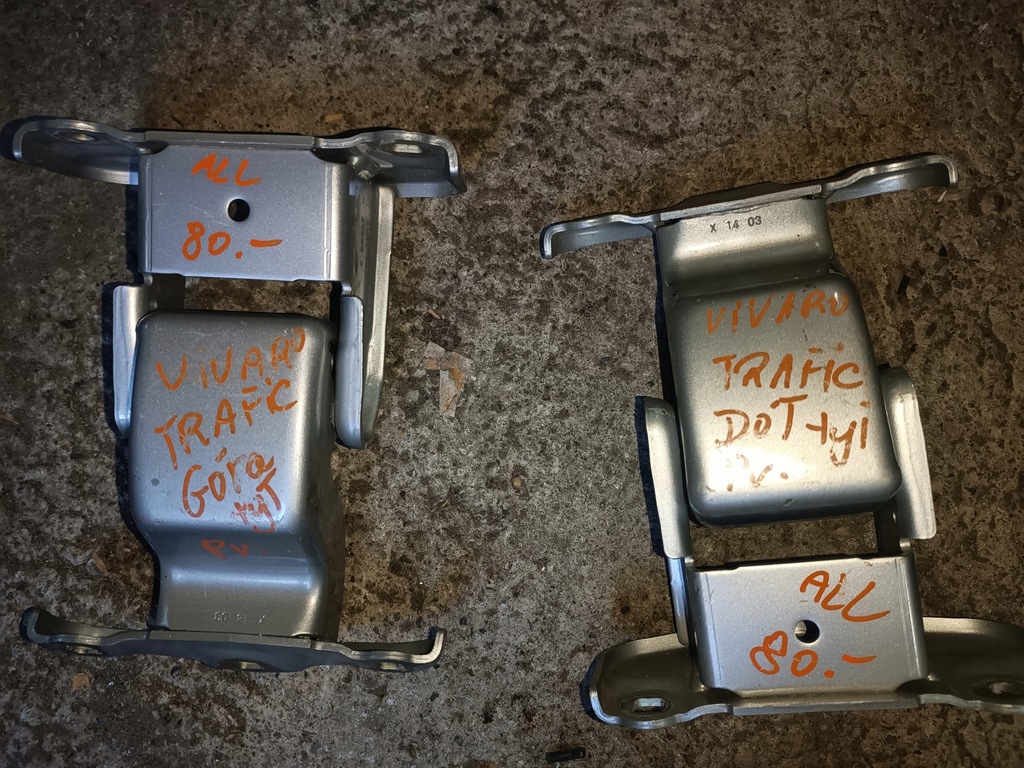 фото №1, Vivaro trafic iii петля дверь задняя правый góra dół