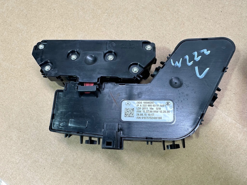 фото №6, Панель керування сидіння лівий, правий mercedes w222