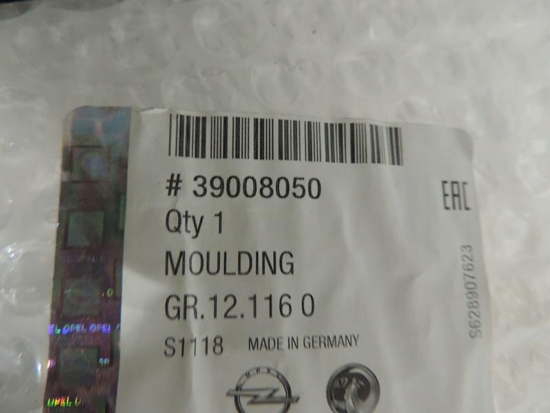 фото №3, Crossland x молдинг хром крыла задняя левый nowa