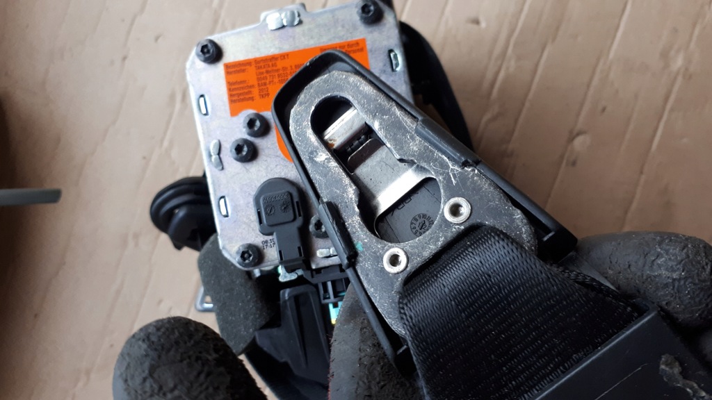 фото №9, S4 b8 lift a4 pas безопасности правый 8k1857706h