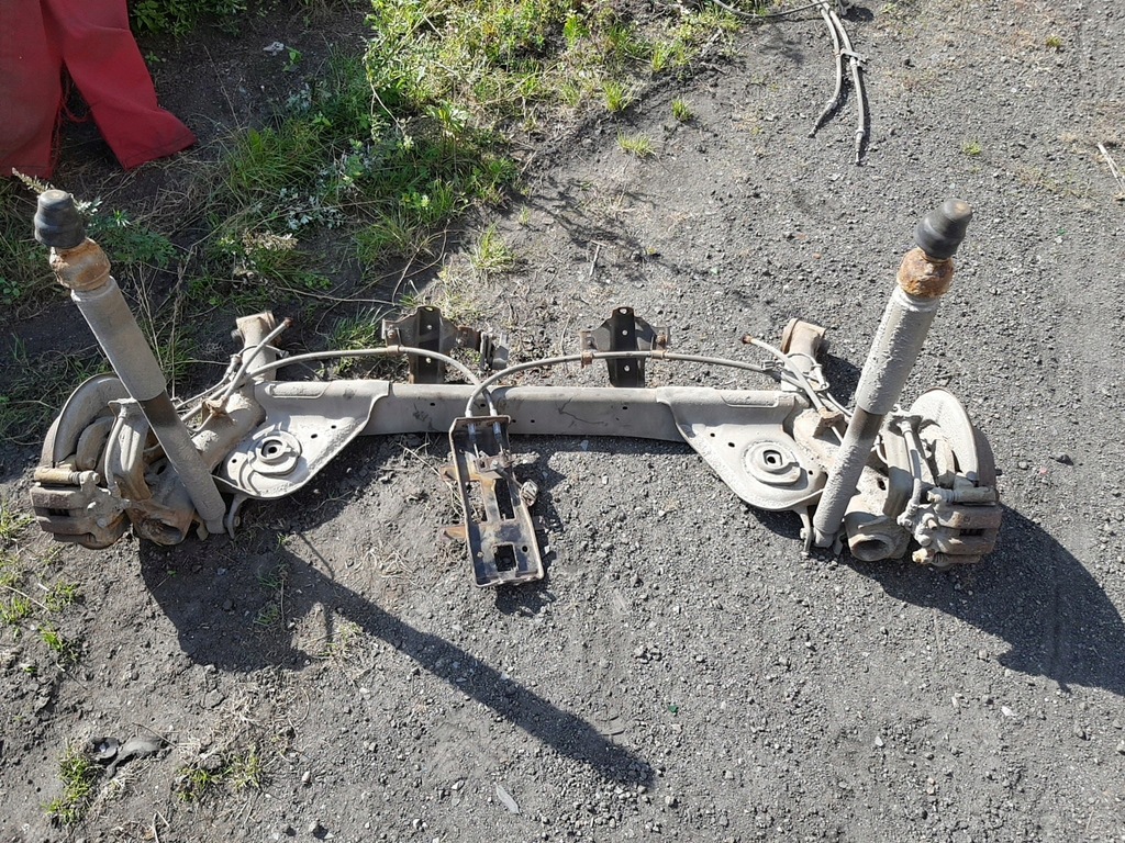 фото №1, Nissan leaf ii 2 oś балка подвеска задняя