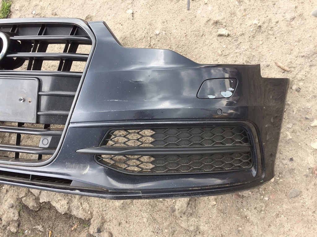 фото №9, Audi a6 c7 s-line lx5r бампер передній перед решітка радіатора