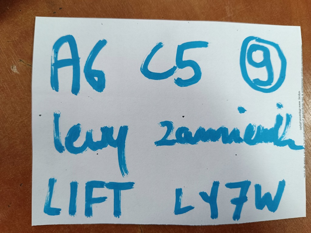 фото №13, Крыло левый перед передний audi a6 c5 ly7w lift