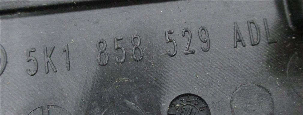 фото №6, Молдинг dekor консоли vw golf vi cabrio 5k1858529