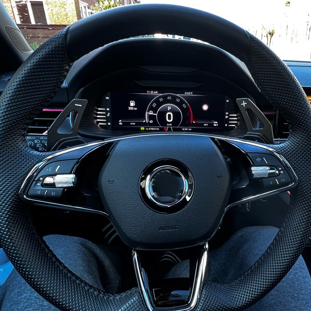 фото №5, Пелюстки перемикання перемикачі перемикання передач skoda octavia a8