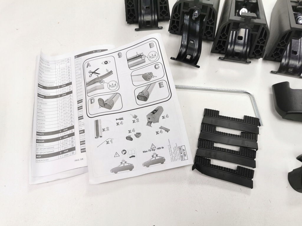 фото №7, Багажник крышный ford ka 16-19 courier 14- ford оригинальный номер 2318738