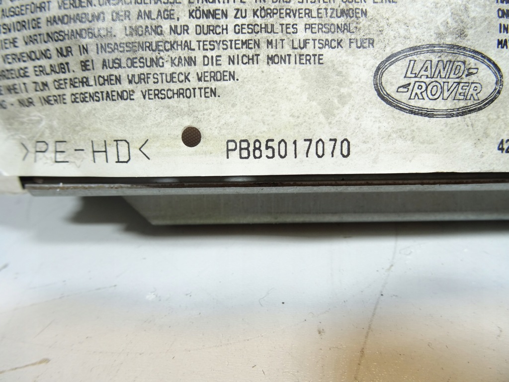 фото №3, Land rover discovery 3 iii подушка пасажира