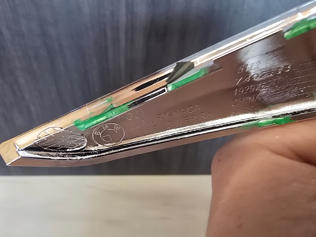 фото №10, Хром бампера правый задняя bmw 3 g21 7492358