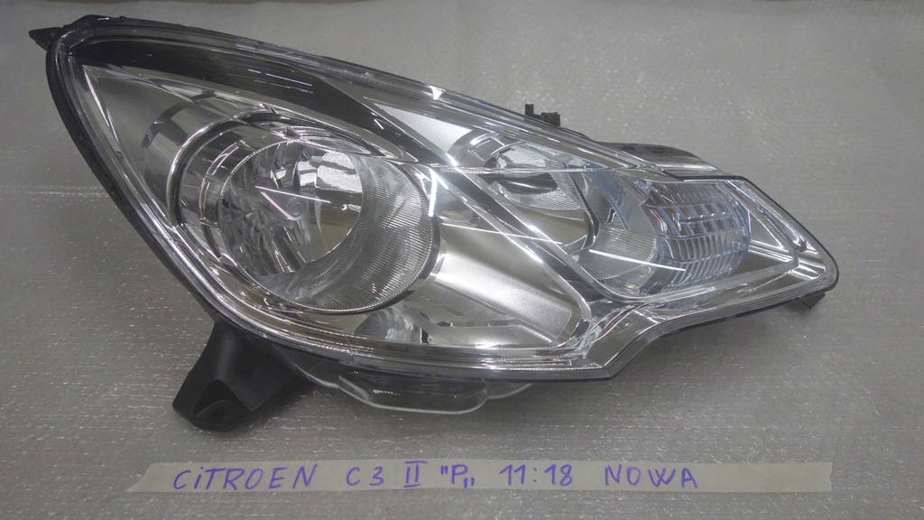 фото №1, Лампа правый перед citroen ds3 c3 ii lift nowa oryg