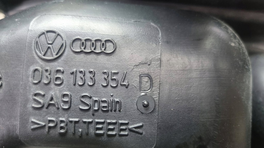 фото №5, Резонатор воздухозаборник воздуха 036133354d audi a2 1.4 16v