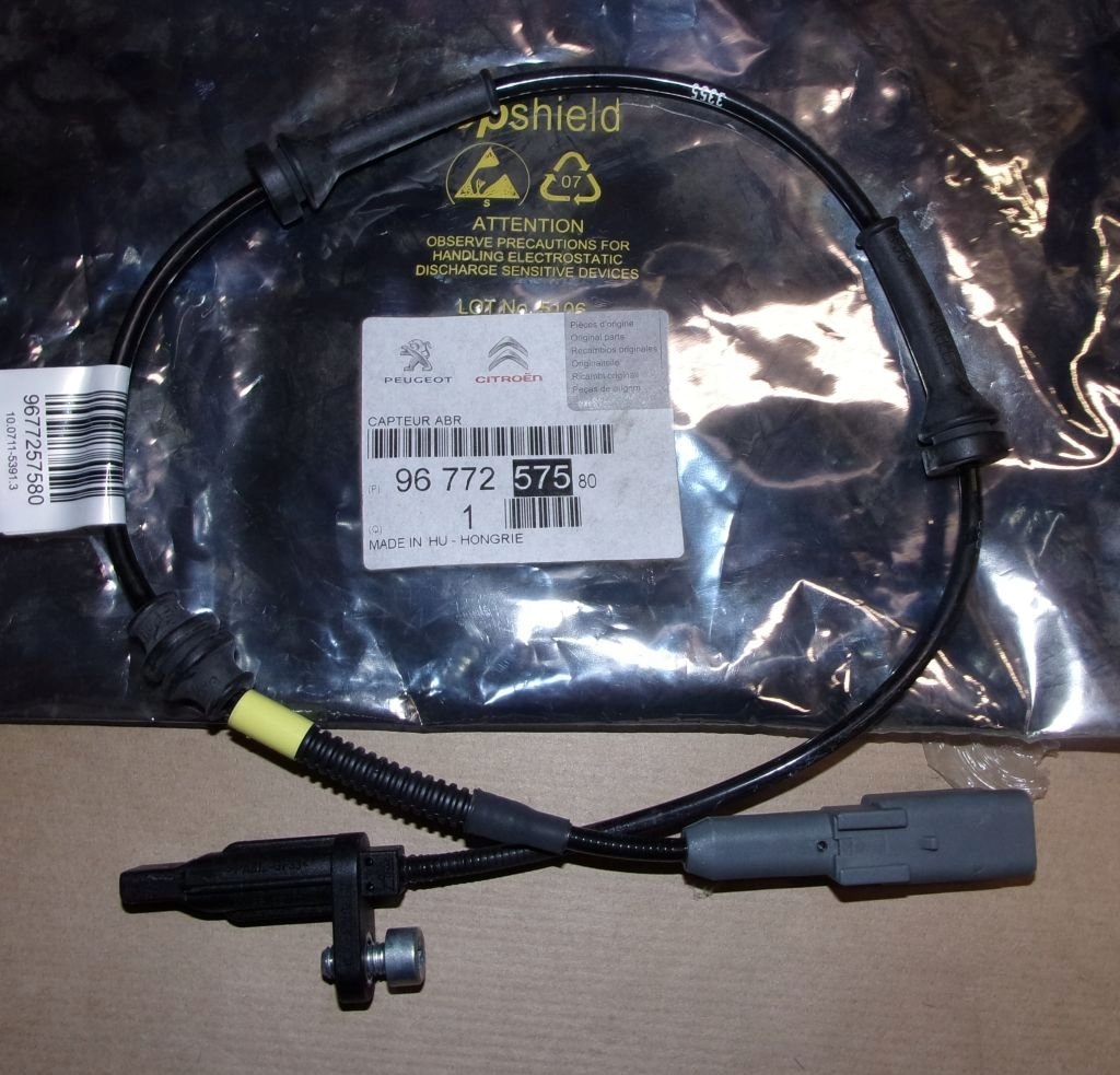 фото №1, Датчик abs citroen ds5 11-15 задняя l=p