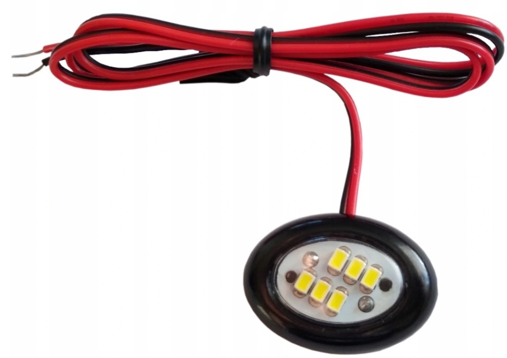 фото №2, Лампа led 6smd 12v - niebieska