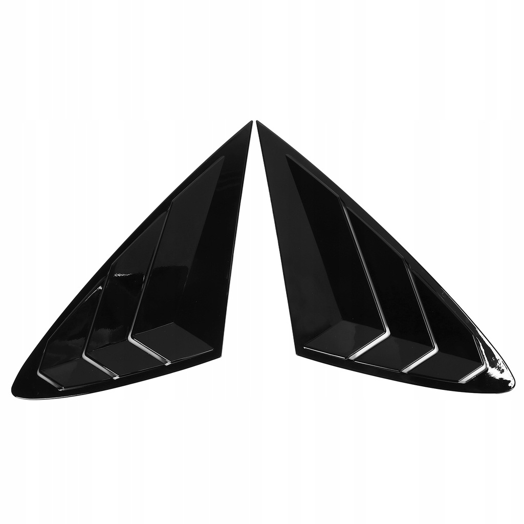 фото №16, 2szt. чёрный блестящий жалюзи стекло боковой