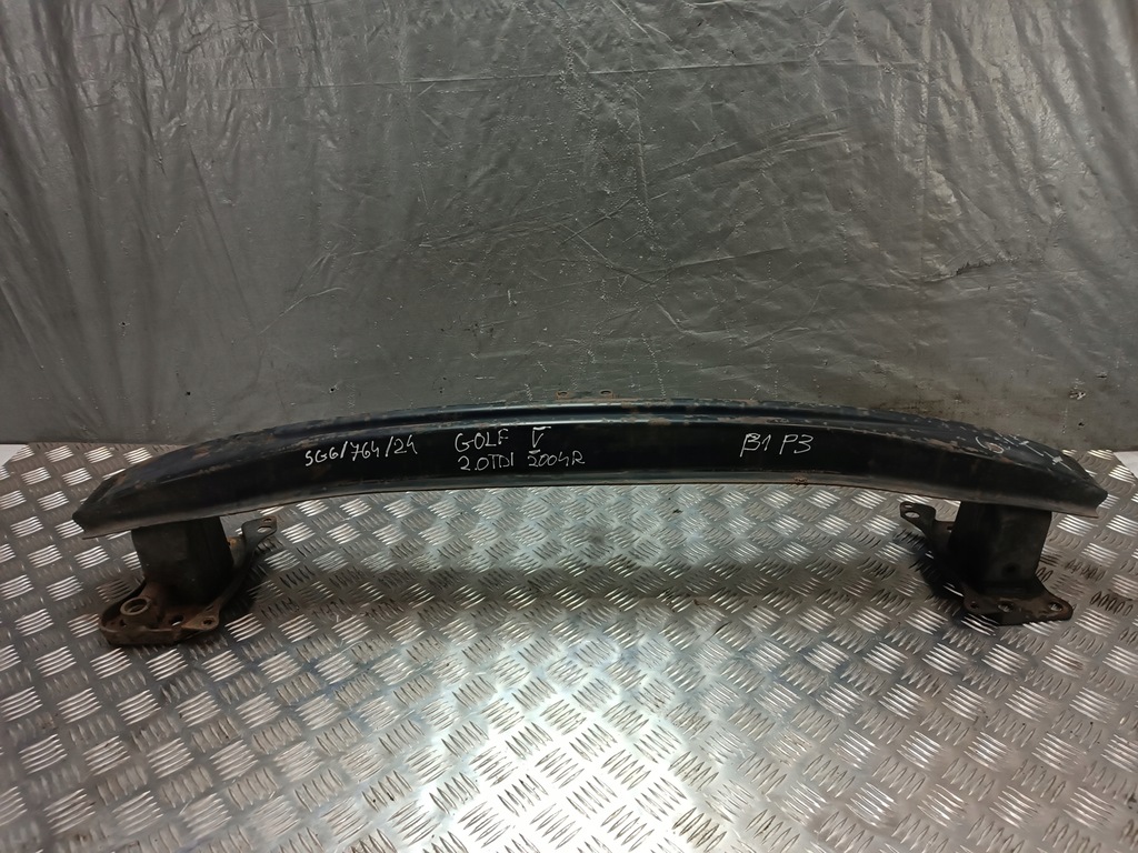 фото №1, Усилитель бампера перед golf v plus 2004r 2.0tdi