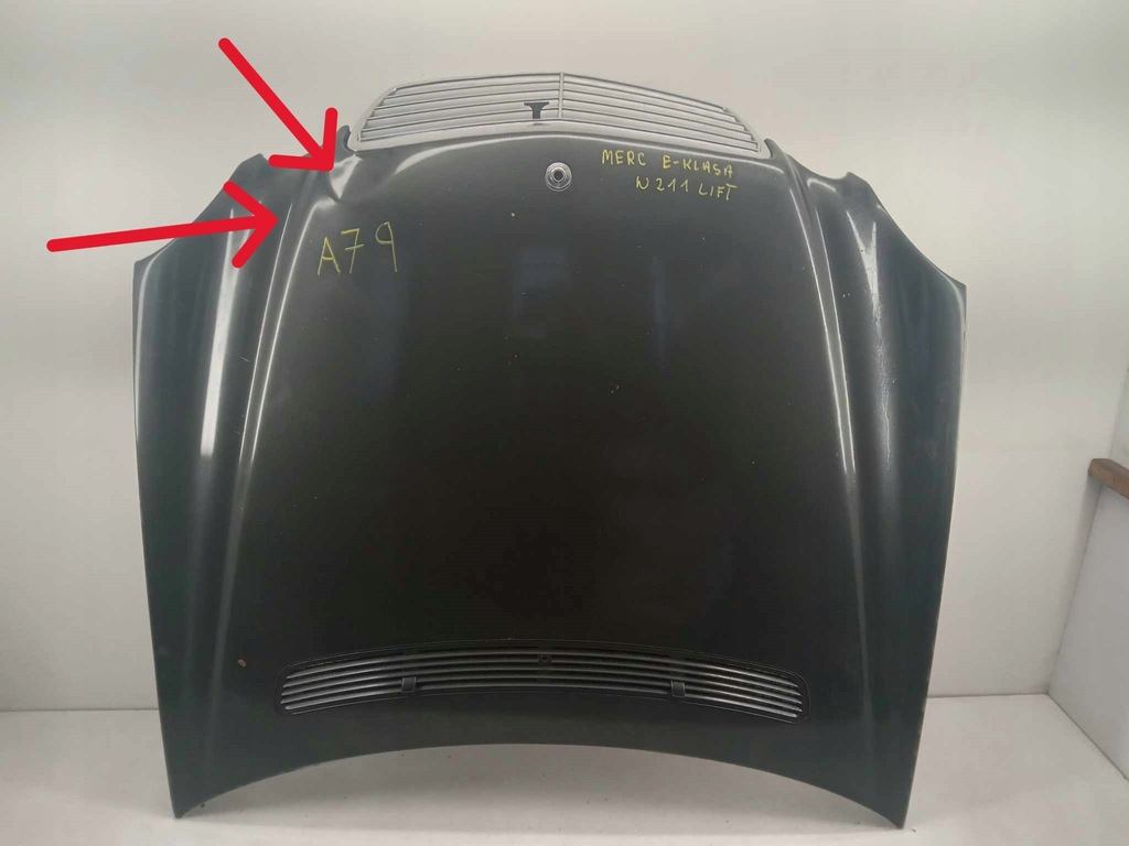 фото №5, Капот решітка радіатора mercedes e-klasa w211 02-09