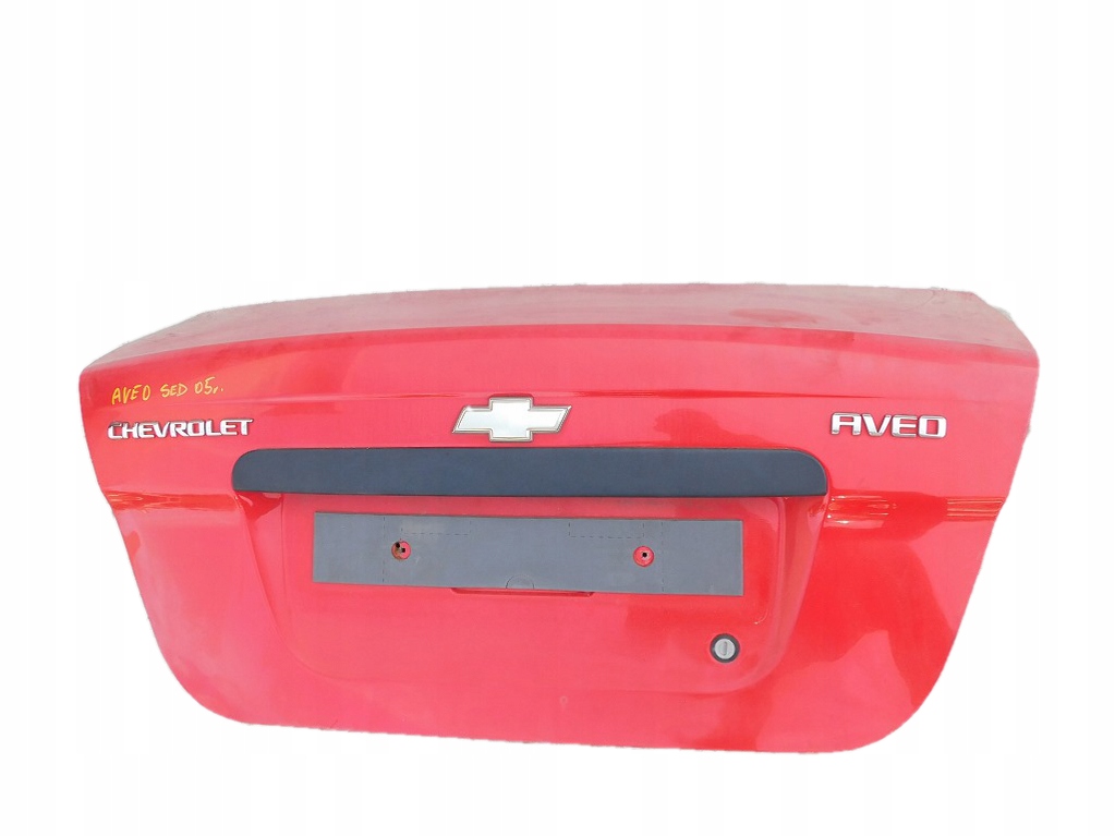 фото №1, Chevrolet aveo 2005r sedan крышка багажника задняя задняя