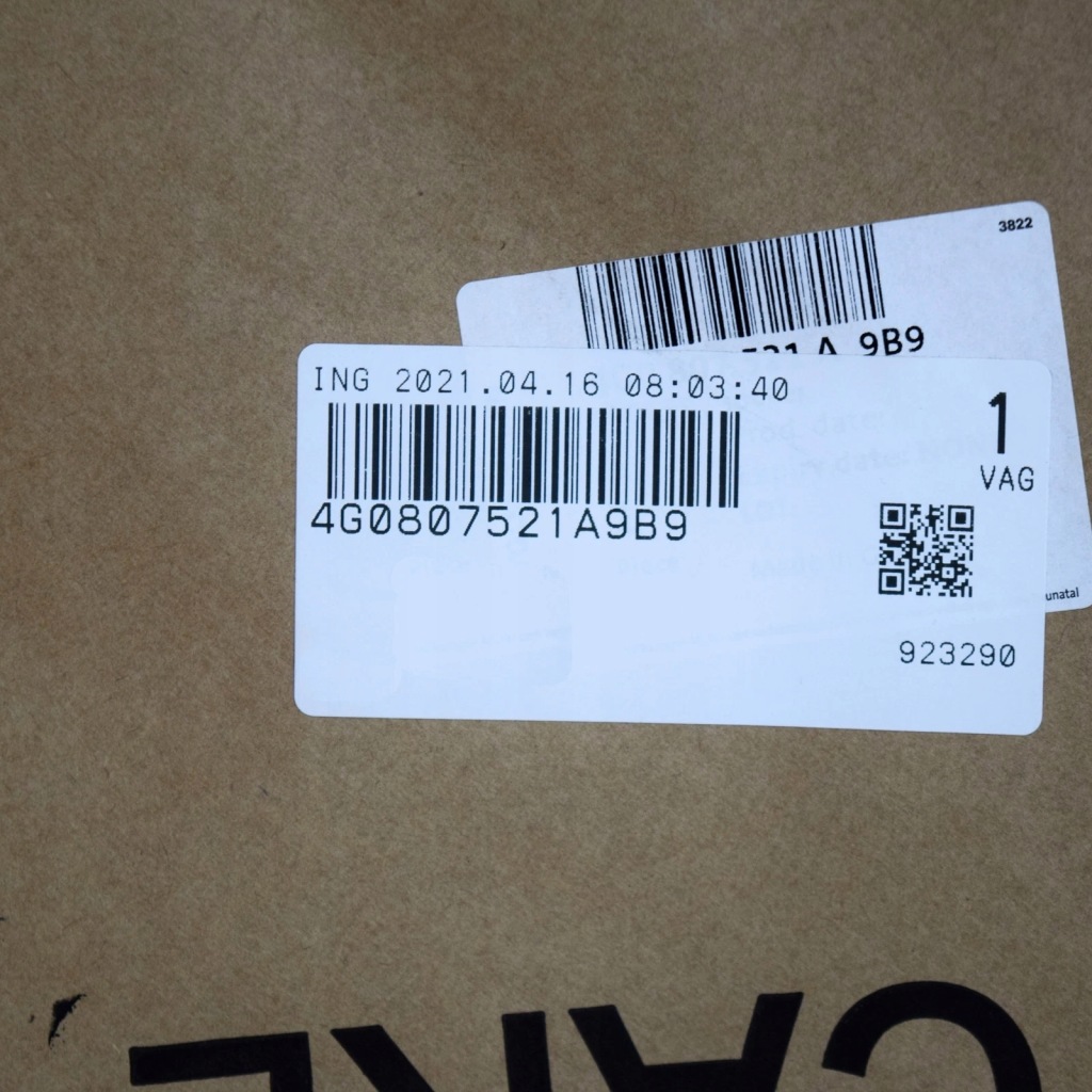 Audi a6 c7 нижний панель бампера заднего 4g0807521a9b9 oem Киев