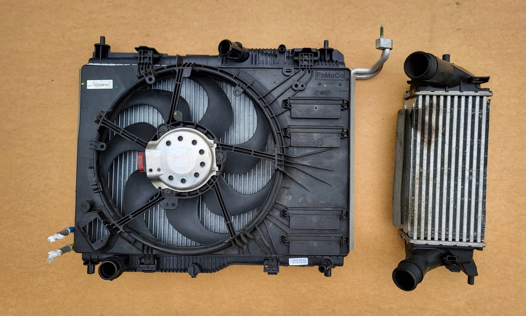 фото №1, Комплект радіатор ford puma ecoboost автоматична коробка передач