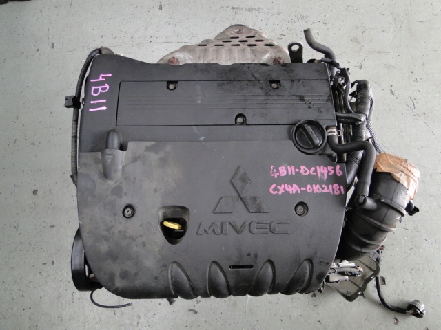 фото №8, Двигун mitsubishi 2.0 16v ecu джгут 4b11 outlander iii jdm