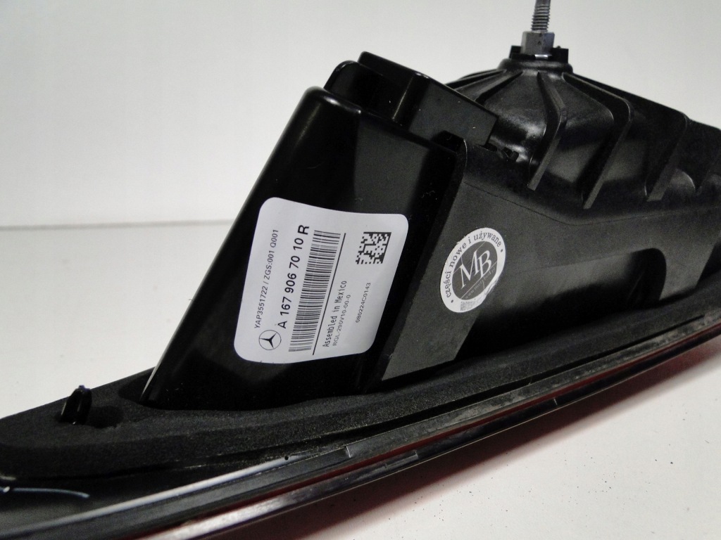 фото №12, Mercedes лампа задня права w кришка europejska gle 167 w167 suv lift