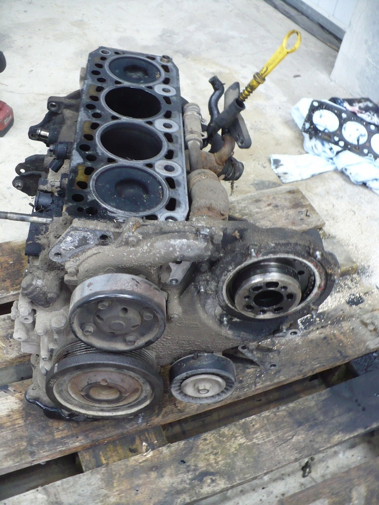 фото №2, Ford focus mk1 1.8 tdci dół двигателя блок wał поршни ideał f9da