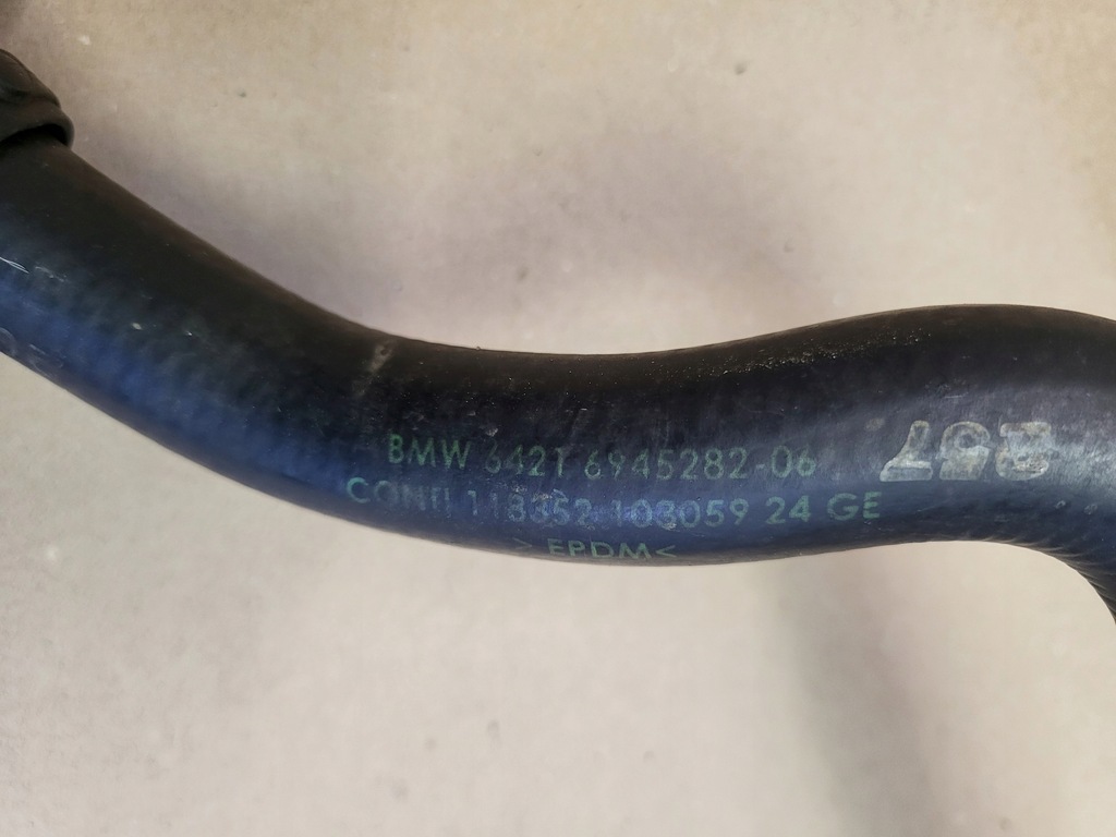 фото №9, Шланг wąż wody трубка bmw x5 e70 x6 e71 3.0d 6945282 оригинальный номер europa