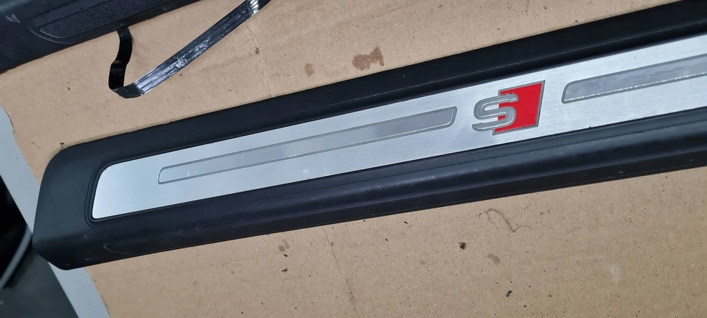 фото №8, Q5 80a молдинг накладки пороговые перед подсвечиваемые левая правая