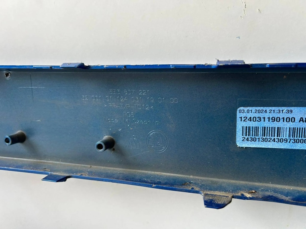 фото №8, Skoda octavia iv 5e3 бампер перед 5e3807221 оригінал