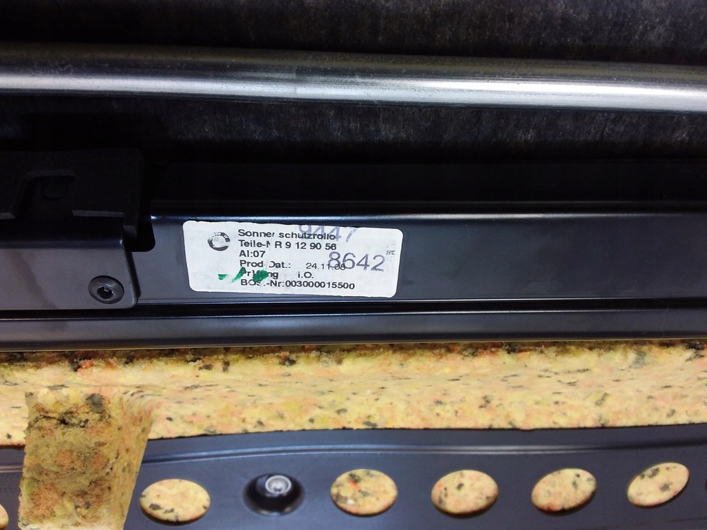 фото №10, Bmw 7 f02 long полка багажника шторка 9170396