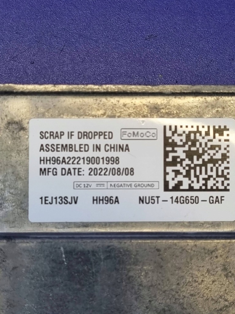 фото №2, Модуль блок керування радіо навігації nu5t-14g650-gaf ford ranger raptor 22r