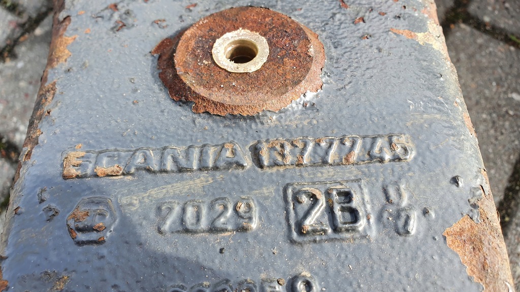 фото №6, Кронштейн кронштейн кронштейн кронштейн półresoru scania r 1377745