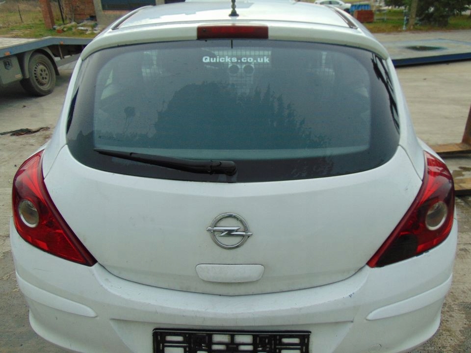 фото №1, Opel corsa d lift 3d крышка багажника багажника