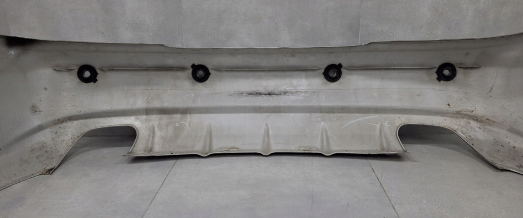 Бампер задний задний mercedes sl w230 r230 рестайлинг  06-11 / + направляющие Оригинал