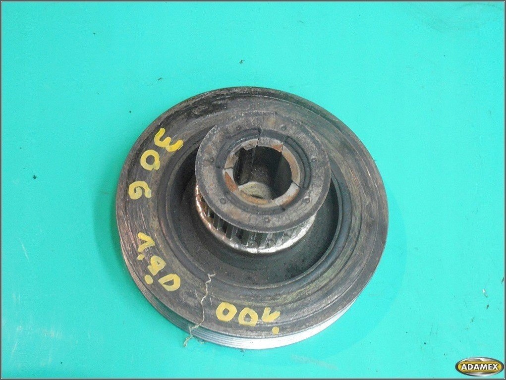фото №3, Peugeot 306 1.9d 2000r - шкив