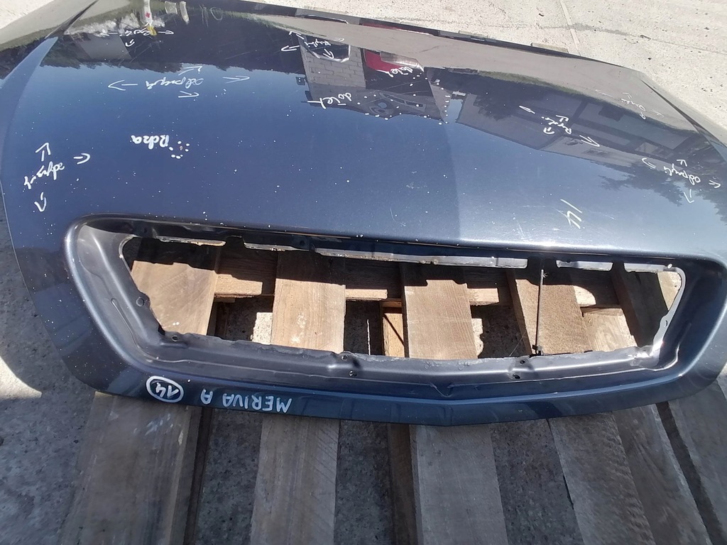 фото №10, Капот opel meriva a lift 05-10 оригінал