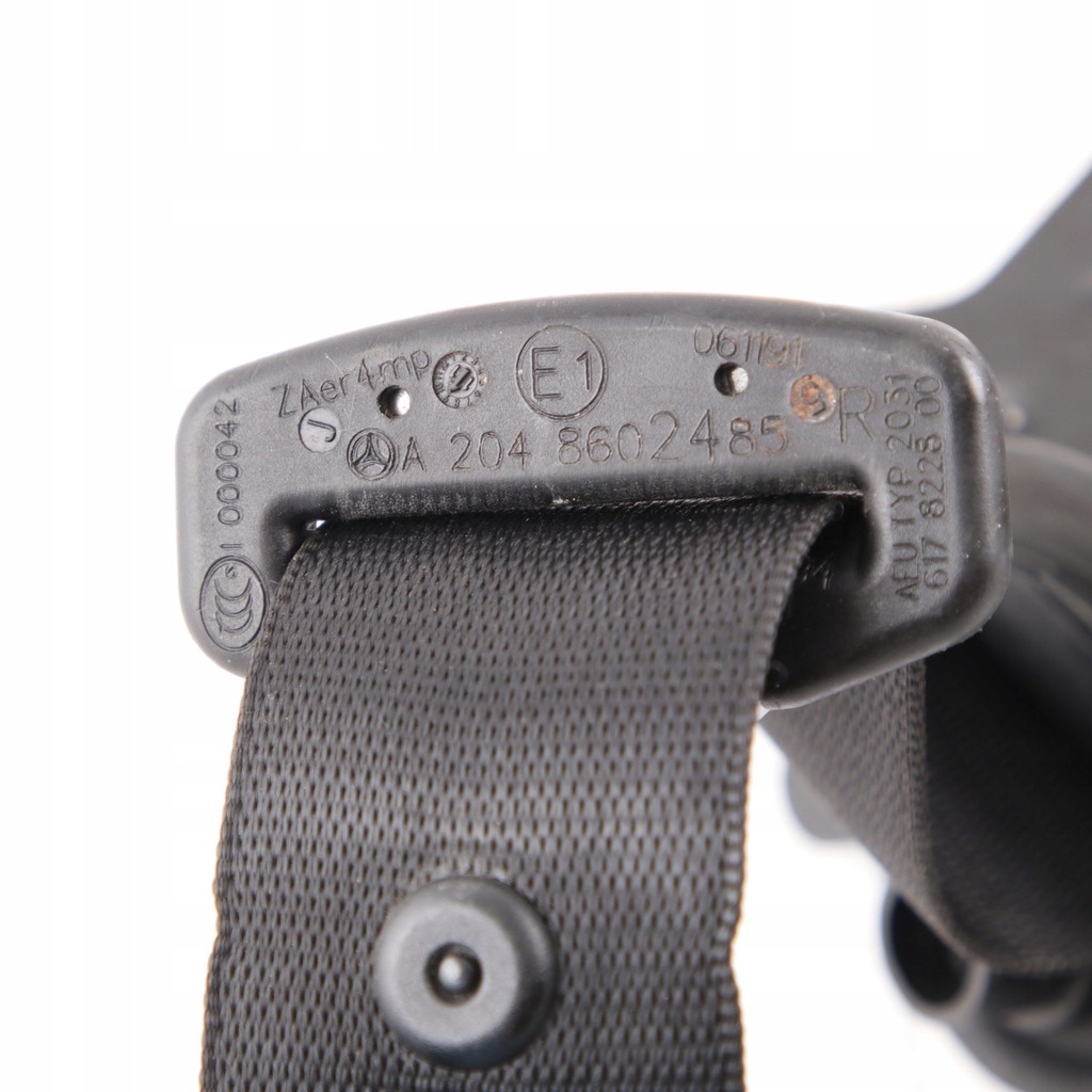 фото №11, Mercedes w204 s204 pas безпеки передній правий o/s чорний a2048602485