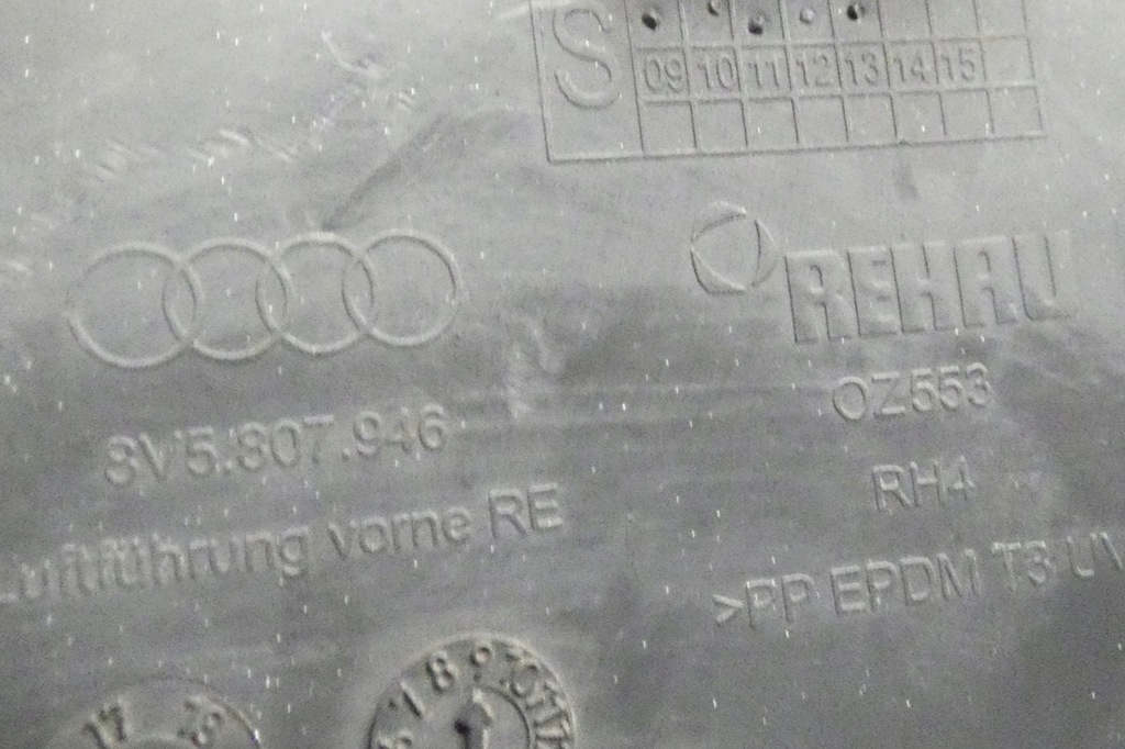 фото №7, Audi a3 rs3 8v5807945 8v5807946 повітропровід впуск повітря правий лівий