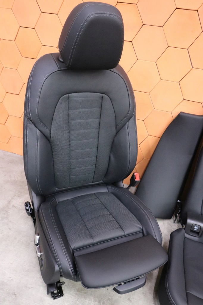 фото №8, Bmw x4 g02 lci салон сидіння заднє сидіння тунель обшивки sport вентиляція обігрів