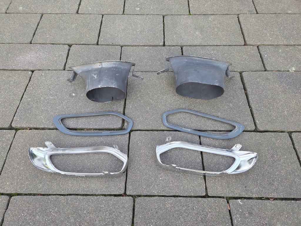 фото №9, Citroen ds5 насадки выхлоп правая+ левая комплект 11-2015