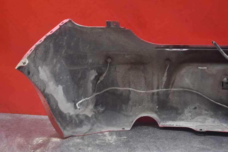 фото №15, Бампер задня задній bordowy pdc nissan micra k13 5d 10-13