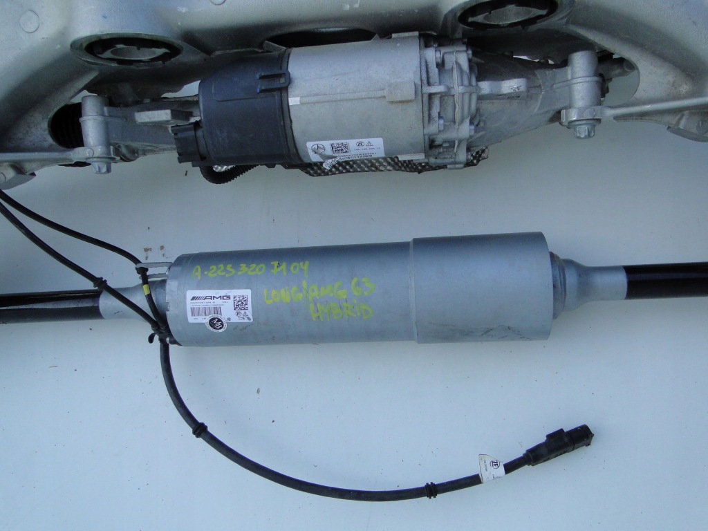 фото №8, Mercedes s klasa 223 w223 актуатор трансмісія задній osi поворотна 4matic