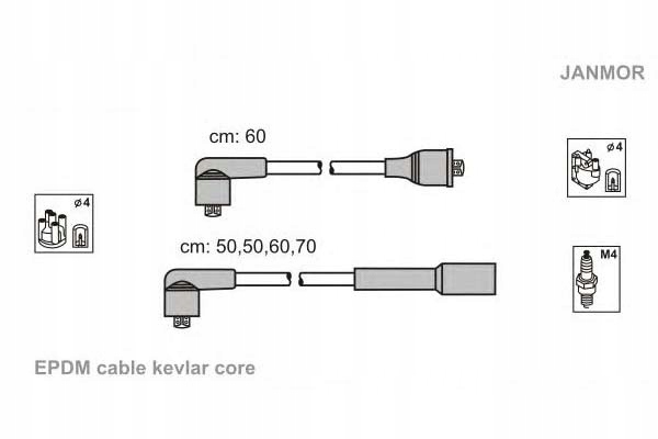 фото №2, Дроти запалювання kpl. seat vw janmor