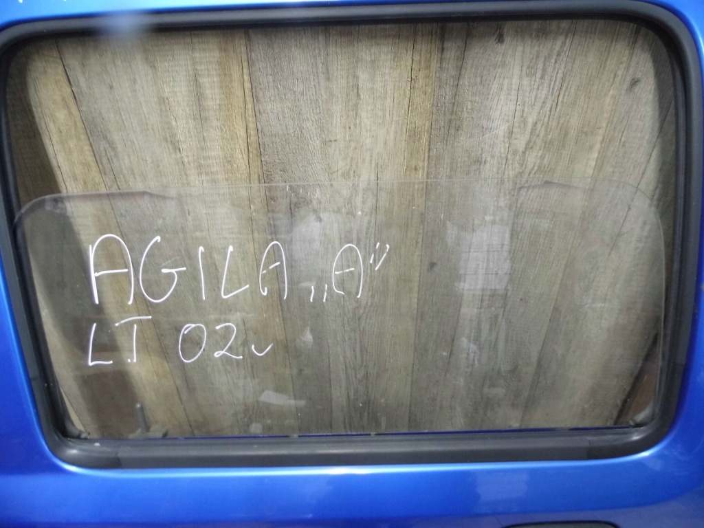 фото №1, Opel agila a 1.2b 02' стекло левый задняя