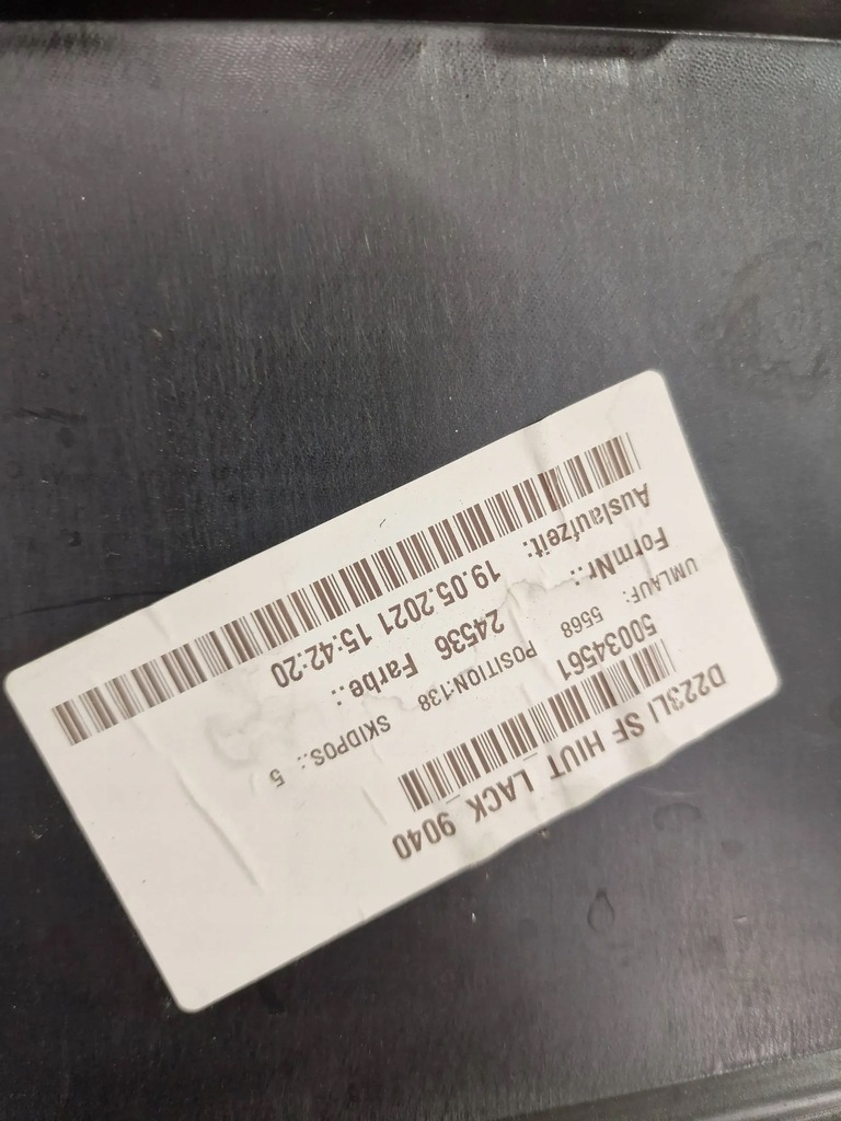 фото №7, Накладка бампера задня mercedes s-klasa w223 amg